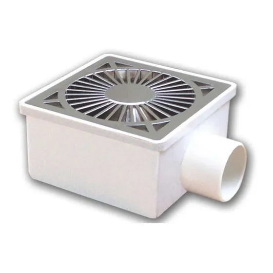 Caja Sifonada Para Ducha De Pvc Tapa Cromada 1341 Grap