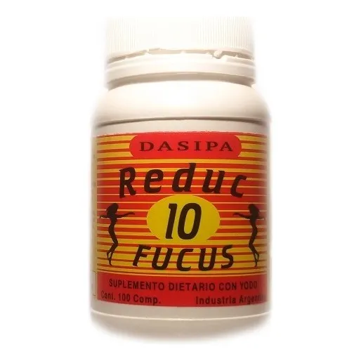 Pastillas Para Adelgazar Reduc 10 Fucus 4 X 100 Comprimidos