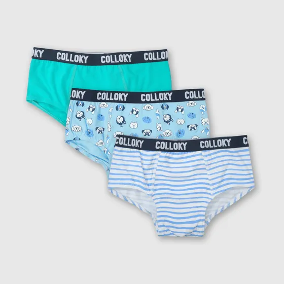 Calzoncillo Celeste De Niño Colloky