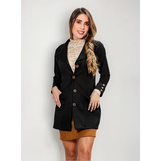 Gabán O Abrigo De Dama ( Militar ) Producto Nacional