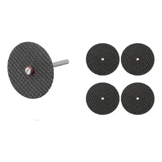 Discos Para Dremel Y Mandril (5 Discos +1 Mandril)