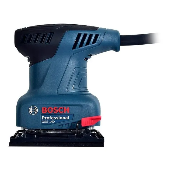 Lixadeira profissional orbital Bosch Professional GSS 140 azul 220W 127V