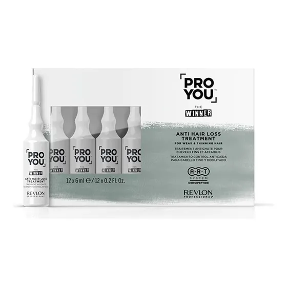 Ampolla The Winner Anti Hair Loss 12x6ml Pro You Revlon - Js