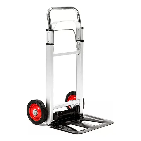 Carro Carrito De Mano Plegable Portátil Aluminio Multiuso 