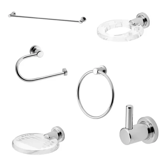 Juego De Accesorios Para Baño Style Fp Fundicion Pacifico