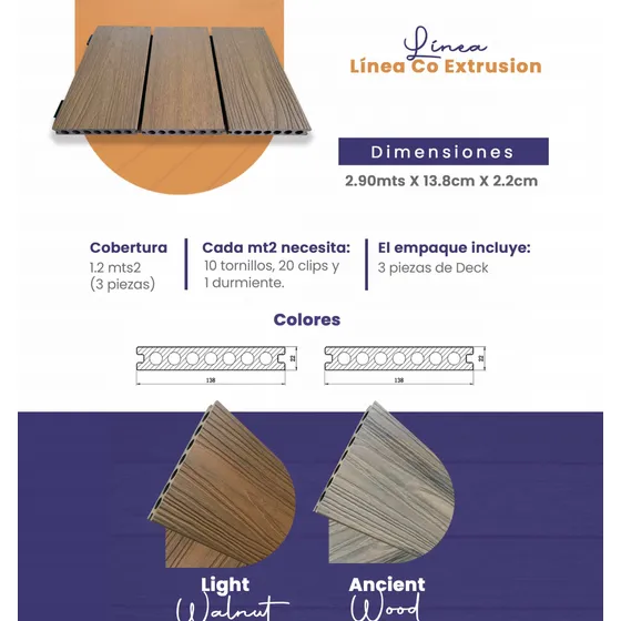 Pisos Deck Para Exteriores.