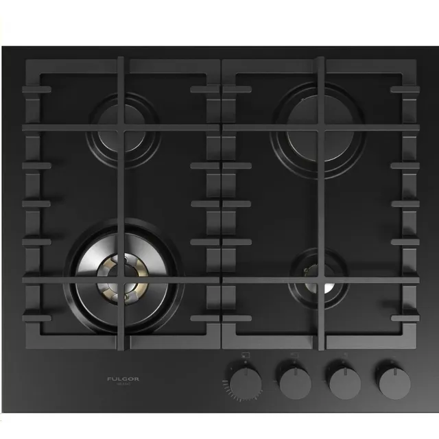 Tope De Cocina A Gas Fulgor 60cm Con Perillas