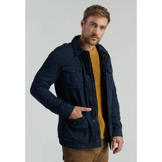 Chaqueta Kansas Fjs Navy Fw25 Ferouch