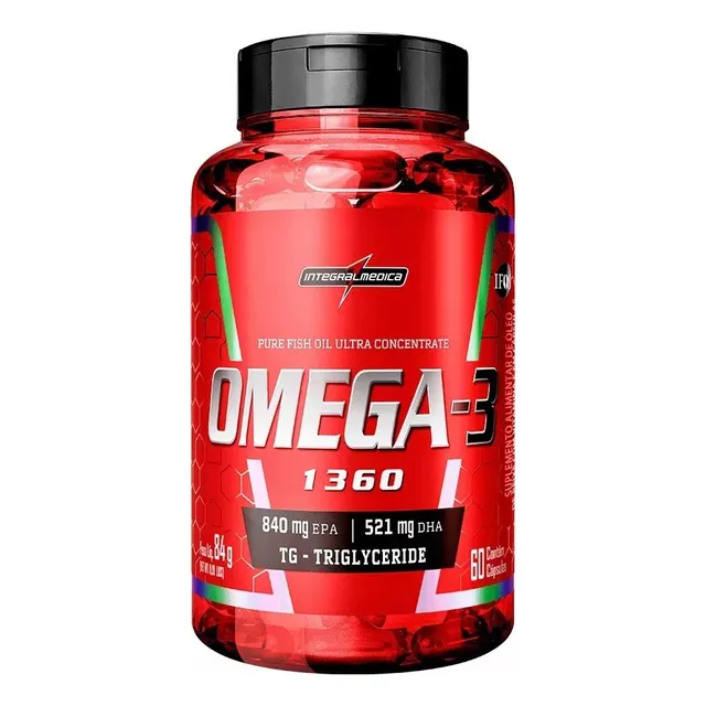 Suplemento en cápsula Integralmédica Omega Omega 3 x 84g