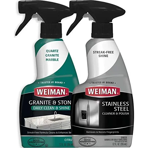 Limpiador Y Pulidor Weiman De Acero Inoxidable Y Granito 355