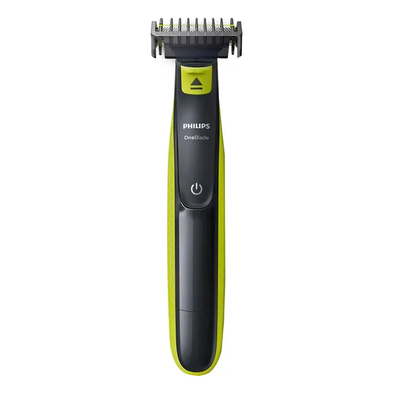 Afeitadora Philips OneBlade QP2521 verde lima y gris marengo 220V