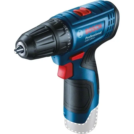Taladro Inalámbrico De 10mm Bosch Gsr 120-li 12v S/bat. 