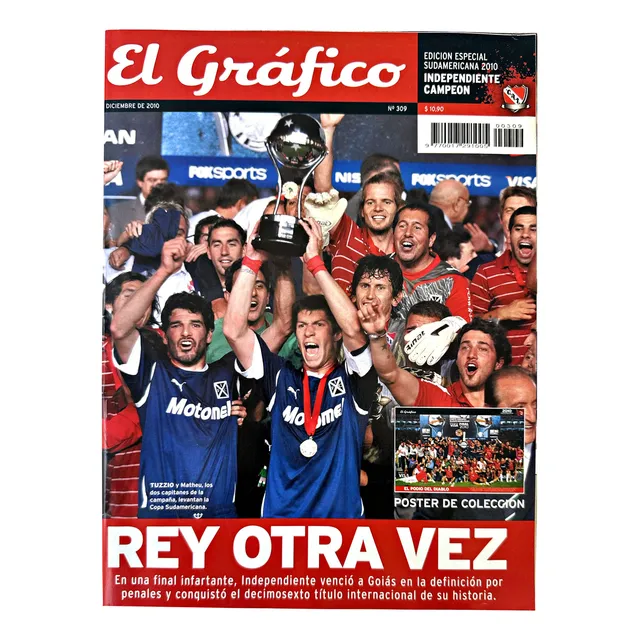El Gráfico Rey Otra Vez Independiente Campeón 2010 + Poster
