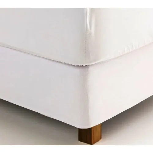 Cubre Sommier King Size 2x2 Mt Elastizado Color Blanco