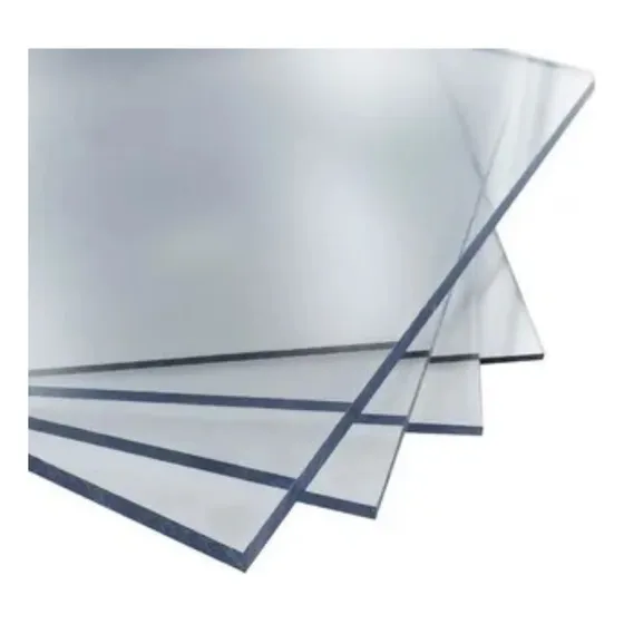 Chapa De Policarbonato Cristal 55x110cm X 5mm 