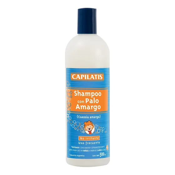 Capilatis Shampoo Con Palo Amargo Para Piojos X 500 Ml