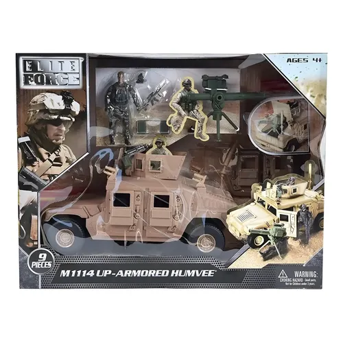 Veículo Mrap 1/18 Crazy Suv Lacrado+1 Figura Joy Toy Gi Joe
