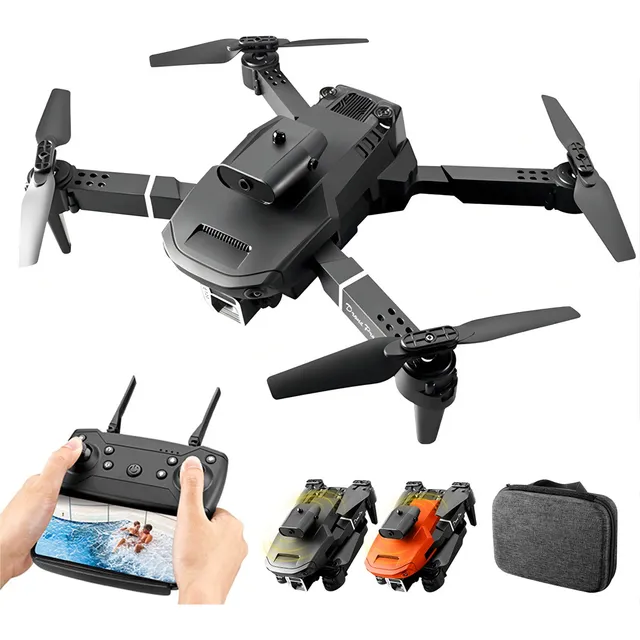 E100 Rc Drone Con Cámara 4k Hd Quadcopter Evitar Obstáculos