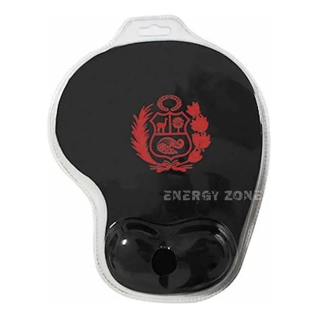 Pad Mouse Ortopedico Descansador Ergonomico Negro Gel Relax