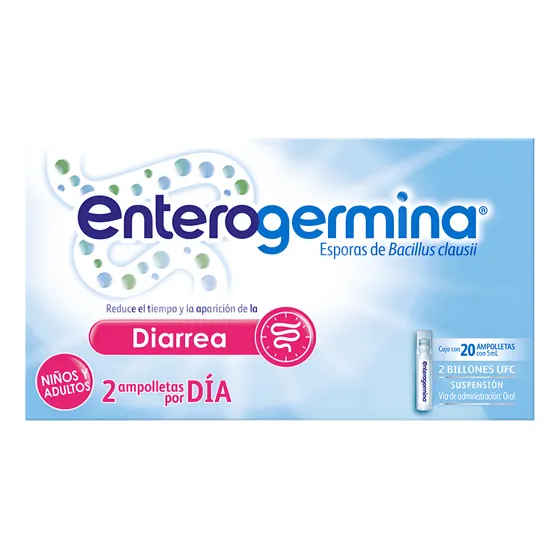 Enterogermina Lactantes Y Niños Bacillus Clausii 2 Billones