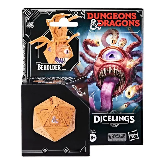 Dungeons & Dragons Cubo Y Criatura 10 Cm Beholder Hasbro