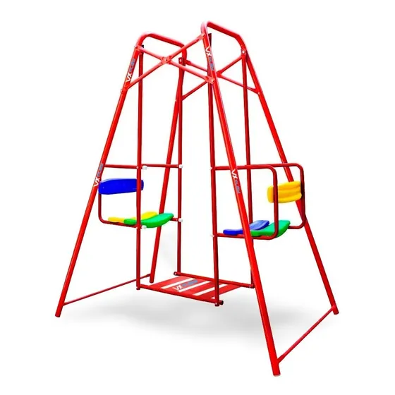 Hamaca Gemela 1.40 Vxplay Reforzada Doble Asiento Dos Niños