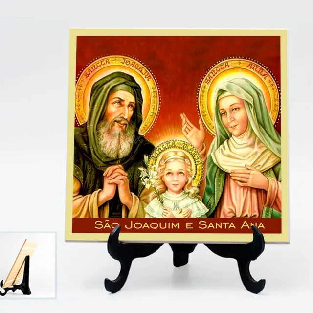 Quadro Azulejo São Joaquim Santa Ana