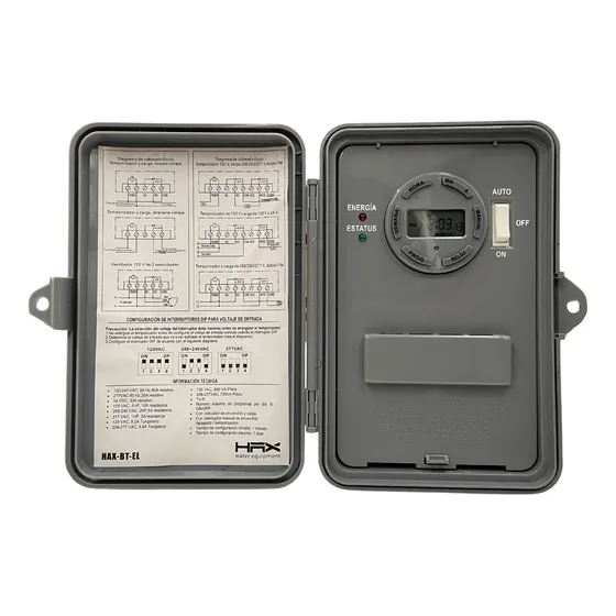 Timer Temporizador Digital Dual Piscina Alberca 120v-220v
