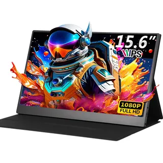 Monitor Portátil 15,6" com USB C Dupla/HDMI FHD 1080p 60hz