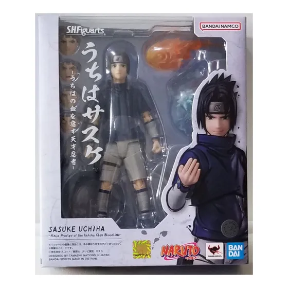 Naruto Sh Figuarts Sasuke Uchiha Ninja Prodigio Bandai