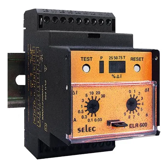 Detector De Fuga Electrica Fuga A Tierra Elr600 Selec