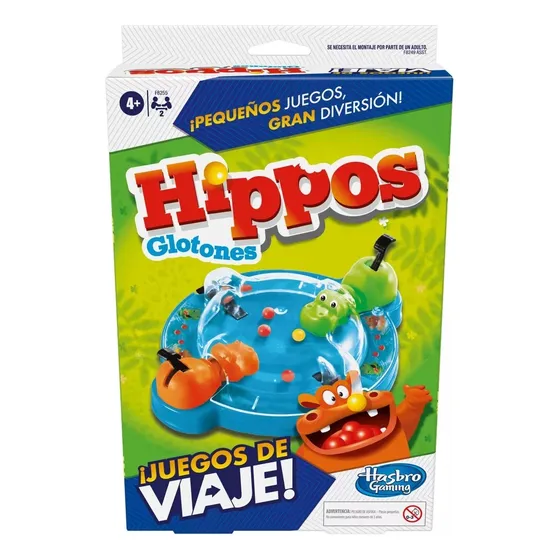 Juegos De Viaje - Hippos Glotones - Hasbro