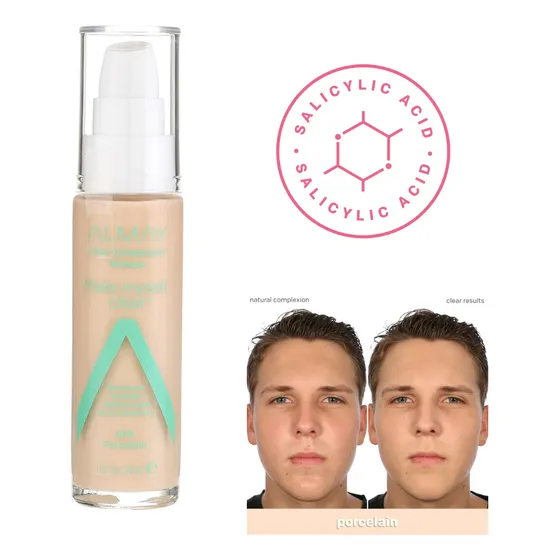 Almay Base Make Myself Acido Salicilico 2% Original