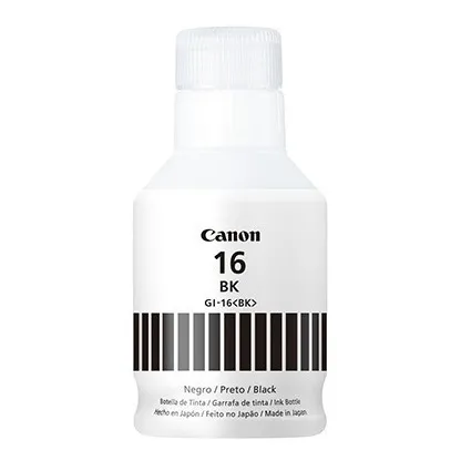 Tinta Canon Gi-16 Negra Bk Original Impresora Gx6010 Gx7010