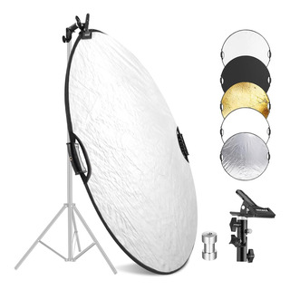 Reflector De Luz Neewer Rf-56ii 22/56 Cm 5 En 1 Con Pinza Y Reflector De Luz Neewer Rf-56ii 22/56 Cm 5 En 1 Con Pinza Y