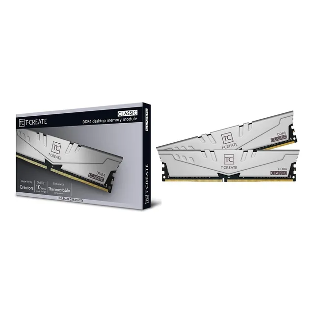 Memoria Ram Ddr4 16gb 8x2 Teamgroup 3200 Mhz Tcreate Classic