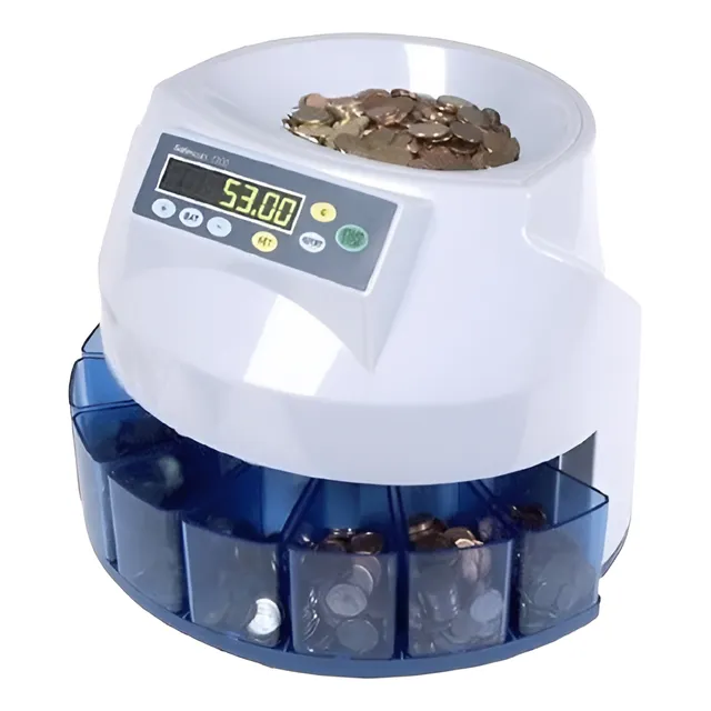 Maquina Contadora Y Clasificadora De Monedas Automática