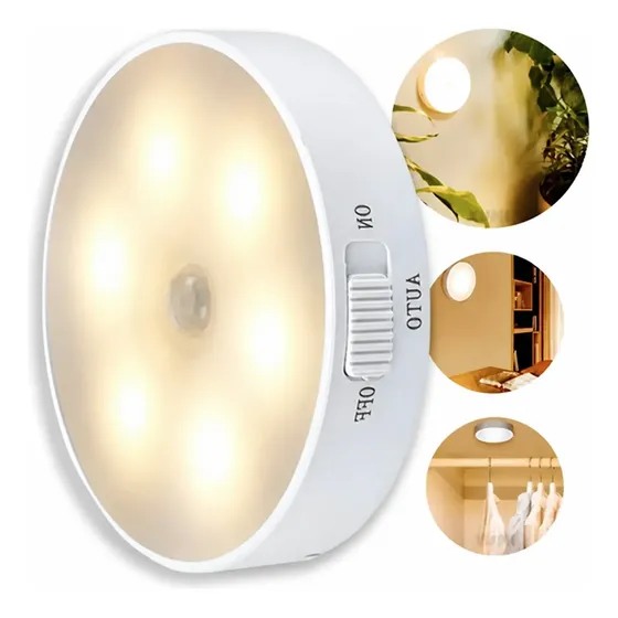 Luminaria Lampada Spot Sensor Presença Indução Inteligente