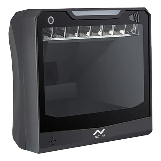 Lector Codigo De Barras Comercial 2d Usb Nictom Lcb2600 Color Negro