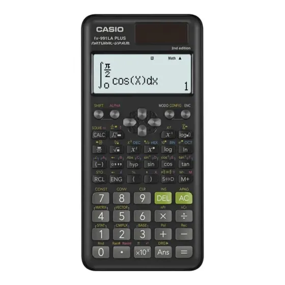Calculadora Científica Casio Fx 991 La Plus 2nd Edition 