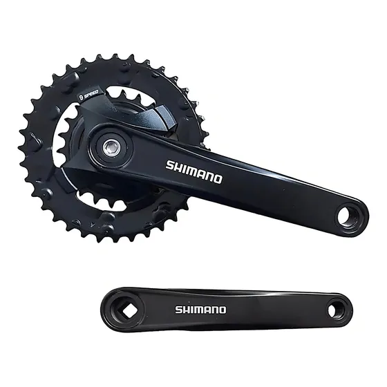 Plato Biela Bicicleta 9 Velocidades  Shimano Mt101 36-22 Mtb