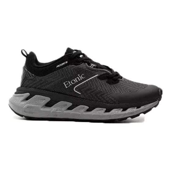 Zapatillas Etonic Running Hombre Rozes  Negro-gris Cli