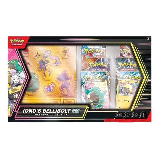 Cartas De Pokemon Tcg Ionos Bellibolt Ex Prem Collect Spaish