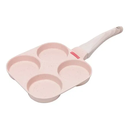 Frigideira Indução 4 Cavidades Granito Chef Bege Lyor
