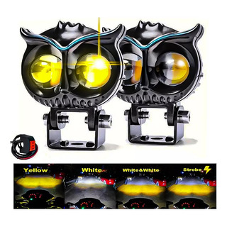 Par Faros Led 120w Hi/lo Doble Color Auto Moto Exploradoras Par Faros Led 120w Hi/lo Doble Color Auto Moto Exploradoras