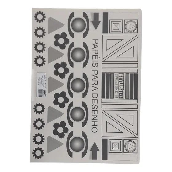 Bloco Papel Jornal 48g A3 Com 50 Folhas