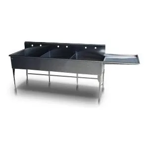 Fregadero Industrial 3 Div C/escurridor 2.50x70x90 Ll. Xavi