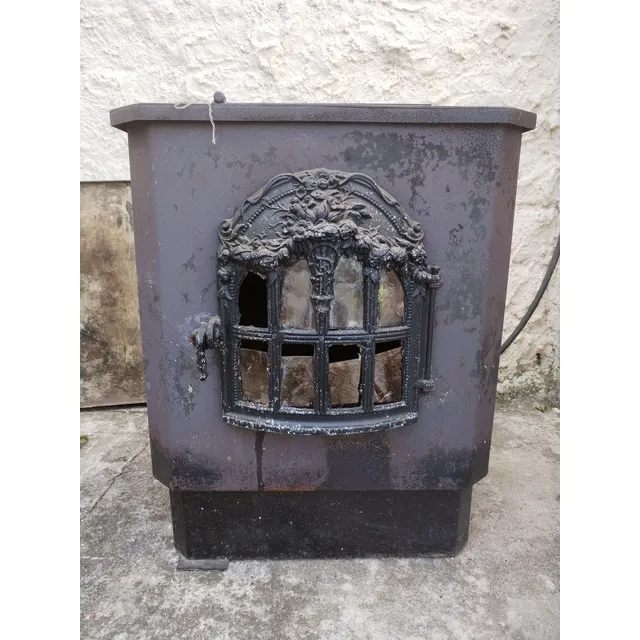 Estufa De Hierro C/caños P/ Reciclar