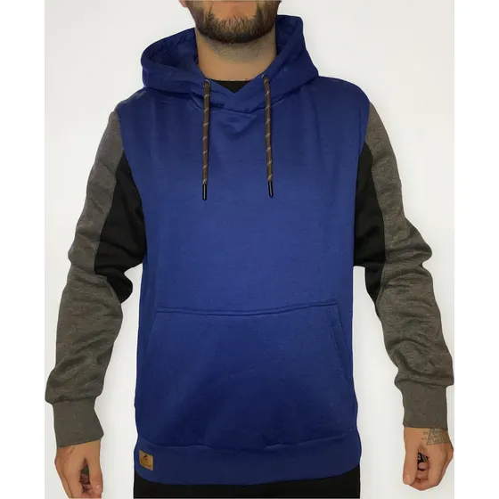 Buzo Capucha Hoodie I-run Con Bolsillos Para Hombre