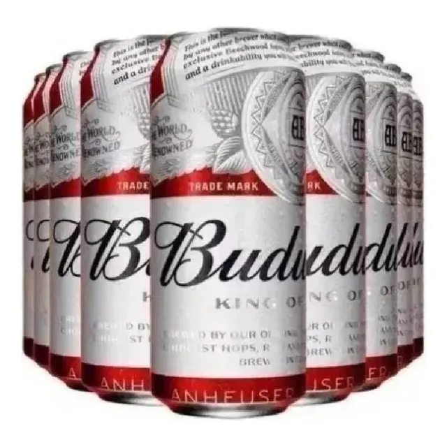 Cerveza Budweiser Lata 473 Ml X12